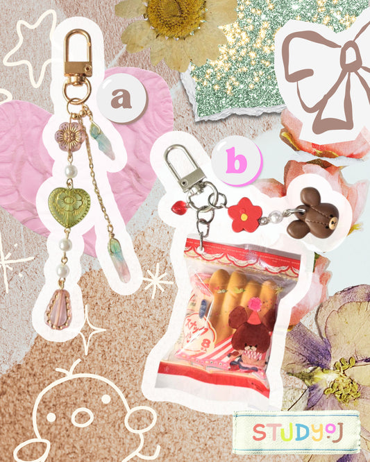 Handmade Gachapon Bag Charm 1