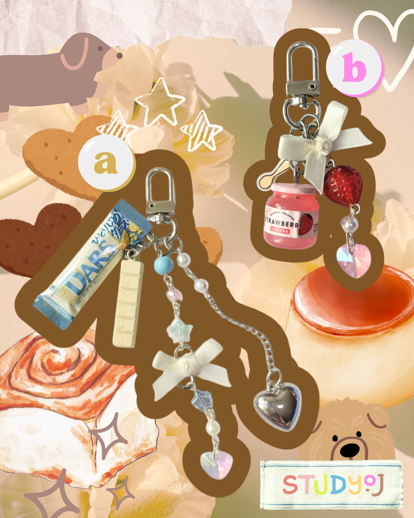 Handmade Gachapon Bag Charm