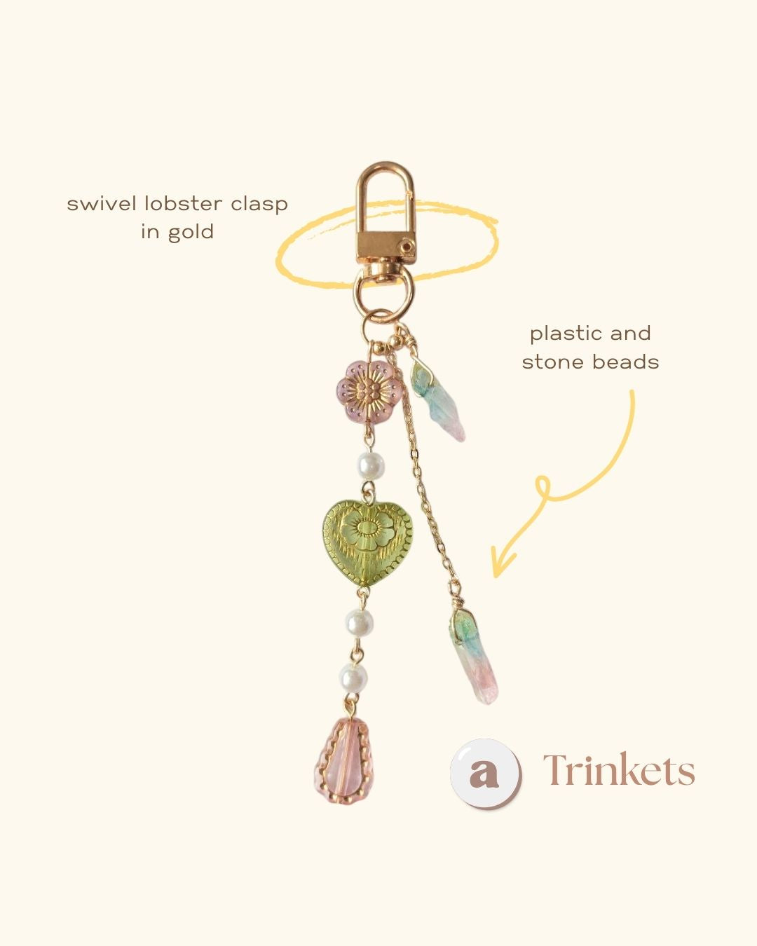 Handmade Gachapon Bag Charm 1