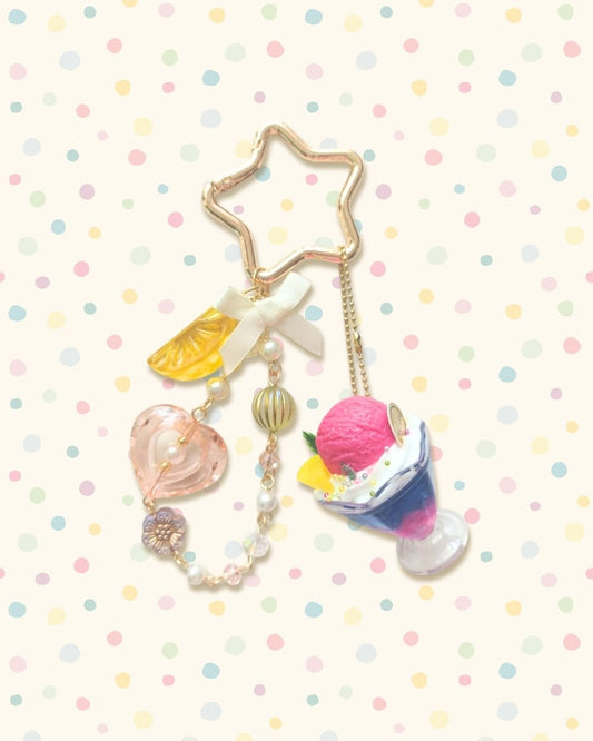 Bubble Pop! Colourful Retro Bag Charm