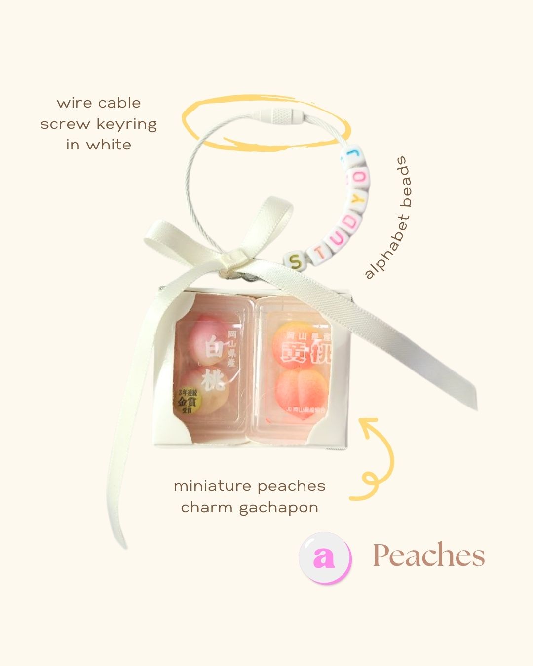 Handmade Gachapon Bag Charm 2