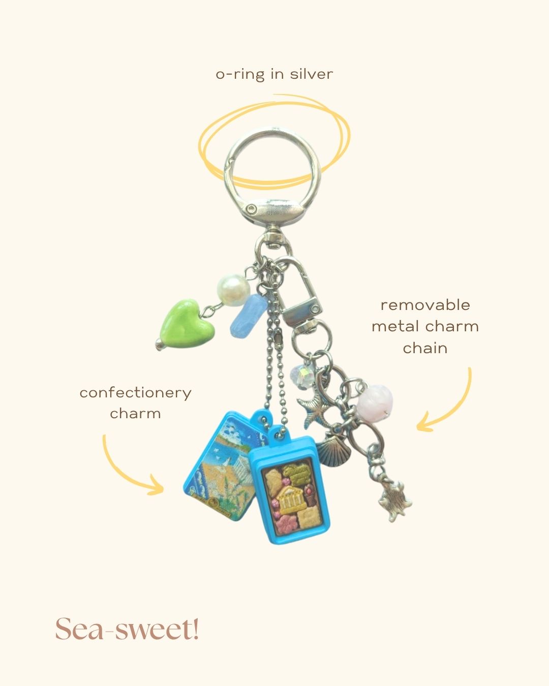 Sea-sweet! Beach Bag Charm