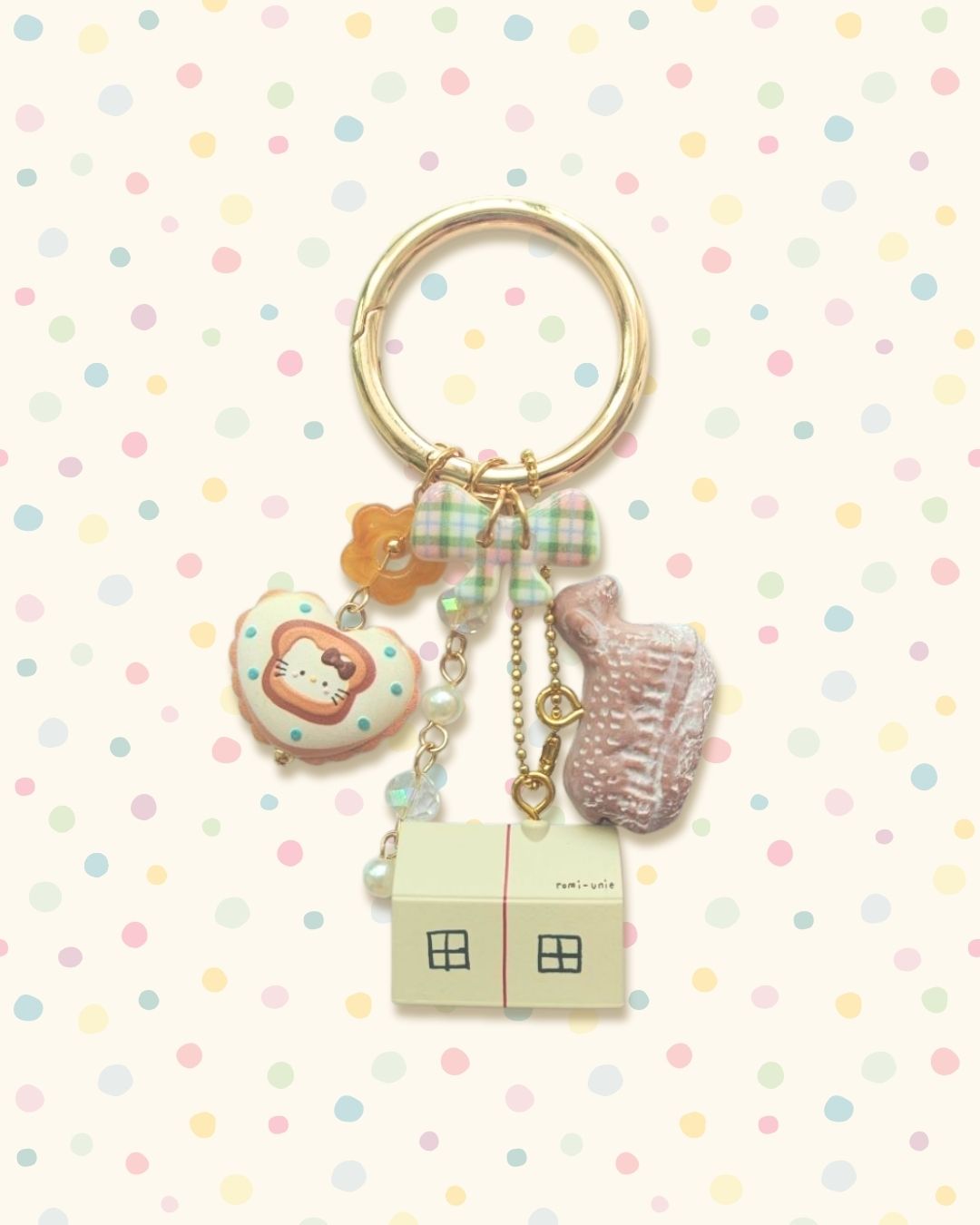 Biscotti Confectionery Bag Charm