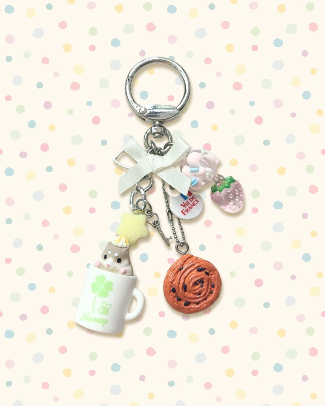 Hammy Hamster Bag Charm