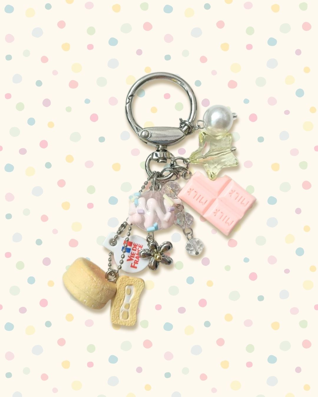 Teatime Desserts Bag Charm